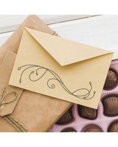 Holzstempel mit Motiv Dekor 2  