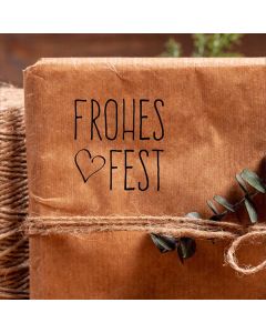 Weihnachtsstempel 46 Frohes Fest  