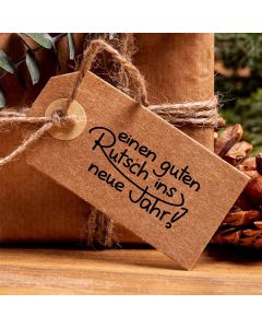 Weihnachtsstempel 47 Einen guten Rutsch ins neue Jahr!  