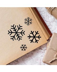 Weihnachtsstempel 50 Motiv Schneeflöckchen  