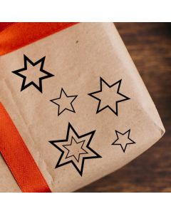 Weihnachtsstempel 49 Motiv Sterne  