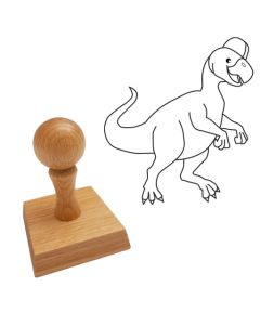 Ausmalstempel Oviraptor 60 x 60 mm  