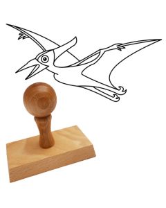 Ausmalstempel Pterosaurier 90 x 45 mm  
