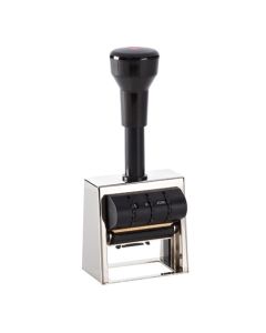 Reiner D53V Datumstempel mit Textplatte 50x30 mm  ROT