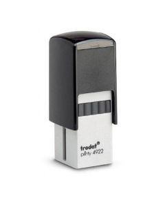 Smiley Stempel Glücklich Trodat Printy SCHWARZ SCHWARZ