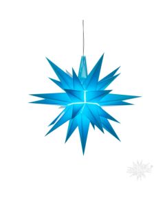 Herrnhuter Stern A1e blau ca. 13 cm - LED  
