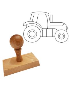 Ausmalstempel Traktor 85 x 65 mm  