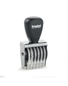 Trodat Classic Ziffernstempel 6-stellig 4 mm 25x4 mm  