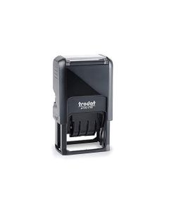 Trodat Printy 4750/L7 4.0 Datumstempel GEBUCHT 39 x 22 mm  ZWEIFARBIG