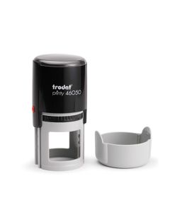 Trodat Printy 46050 Textstempel rund Durchm. 50 mm SCHWARZ BLAU