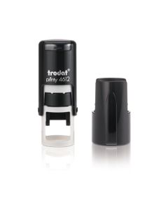 Trodat Printy 4612 Textstempel rund Durchm. 11 mm  BLAU