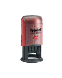 Trodat Printy 46130 Datumstempel rot ohne Textplatte ROT BLAU