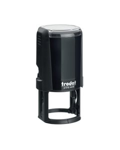 Trodat Printy 4638 Textstempel rund Durchm. 38 mm SCHWARZ BLAU