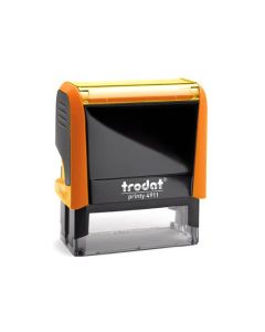 Neon Stempel Trodat Printy 4911 NEONORANGE BLAU