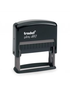 Trodat Printy 4917 Textstempel Abdruck 49 x 9 mm  BLAU