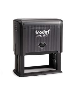 Trodat Printy 4931 Textstempel 70x30 mm SCHWARZ BLAU