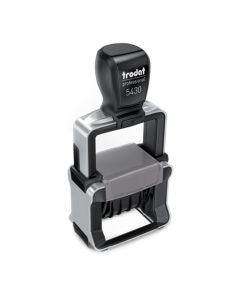 Trodat Professional 5430 Datumstempel blau/rot zweifarbig 39 x 22 mm  ZWEIFARBIG