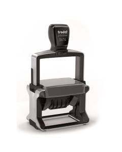 Trodat Professional 5474/2 4.0 zweifarbig (vorher 5470) Datumstempel mit Text 60x40 mm  ZWEIFARBIG