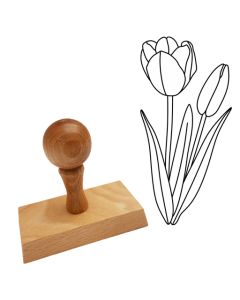 Ausmalstempel Tulpe 45 x 90 mm  