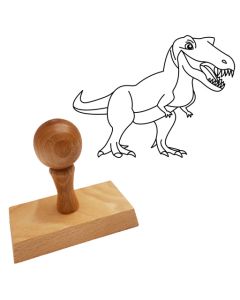 Ausmalstempel Tyrannosaurus 65 x 85 mm  
