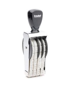 Trodat Classic Ziffernstempel 4-stellig 40x12 mm  
