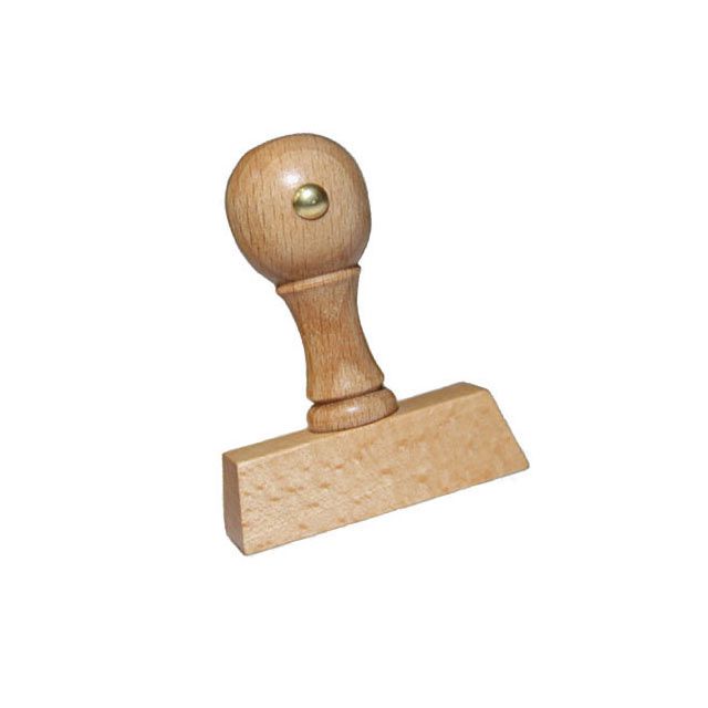 Kreativstempel aus Holz  