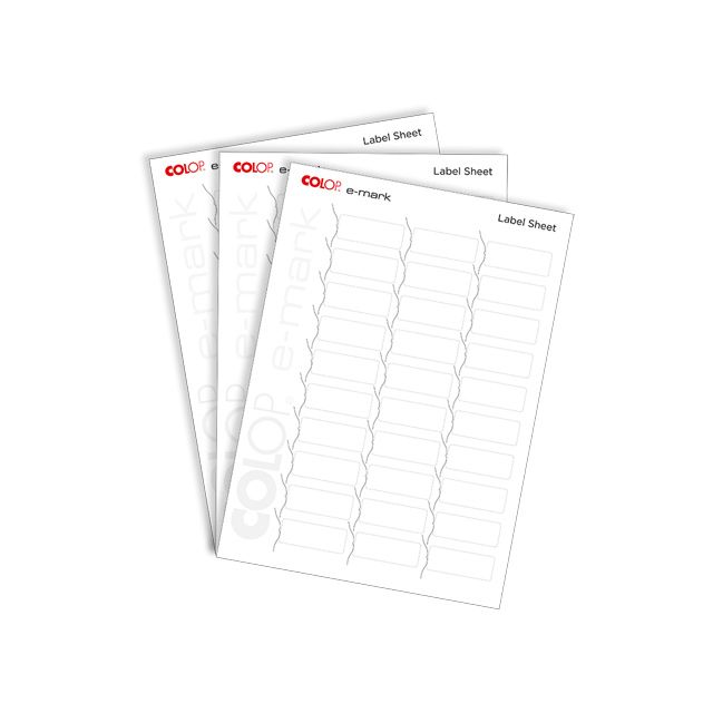 COLOP e-mark Etikettenbögen  