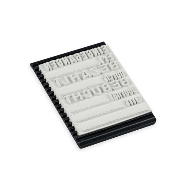 Ersatztextzeilen Trodat Professional 5430/L Datumstempel Eingegangen, Erl., Bezahlt, durch, Gebucht  