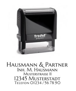 Absenderstempel bestellen