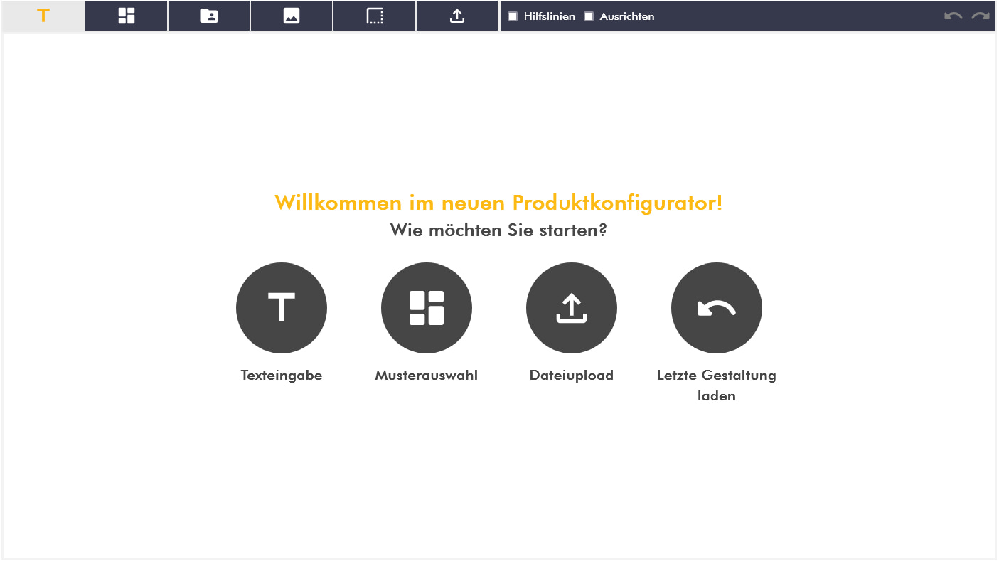 Der neue Konfigurator