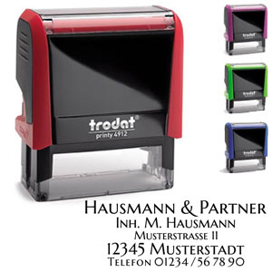 Adressstempel Trodat Printy 4912