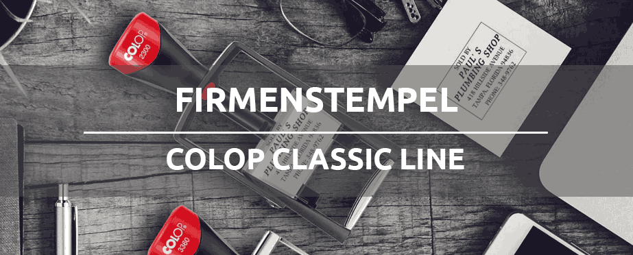 Textstempel Colop Classic Line