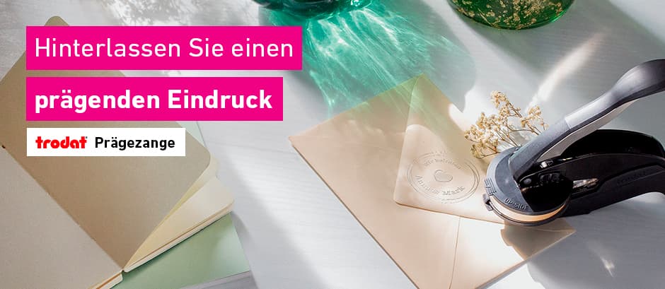 Trodat Prägezangen
