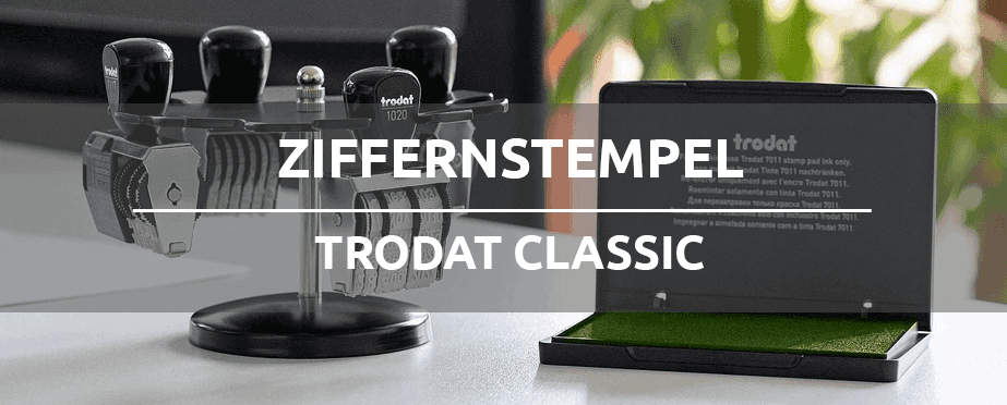 Lagerstempel Ziffernstempel